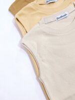 تاپ یقه گرد ساده - Image 3